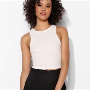 Off white crop top